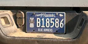 License plate B18586 from Josip Sep dodge ram truck